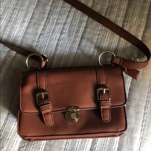 ASOS brown crossbody bag